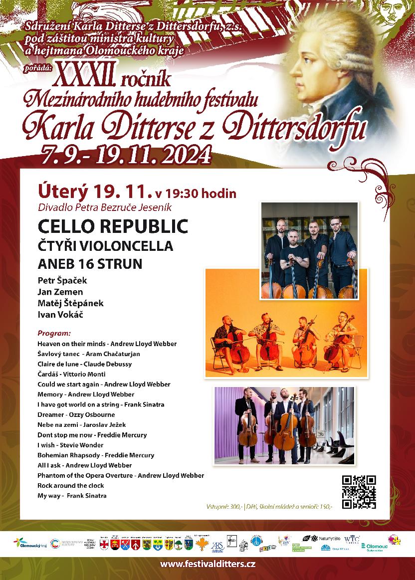 CELLO REPUBLIC | XXXII.MHF KARLA DITTERSE Z DITTERSDORFU