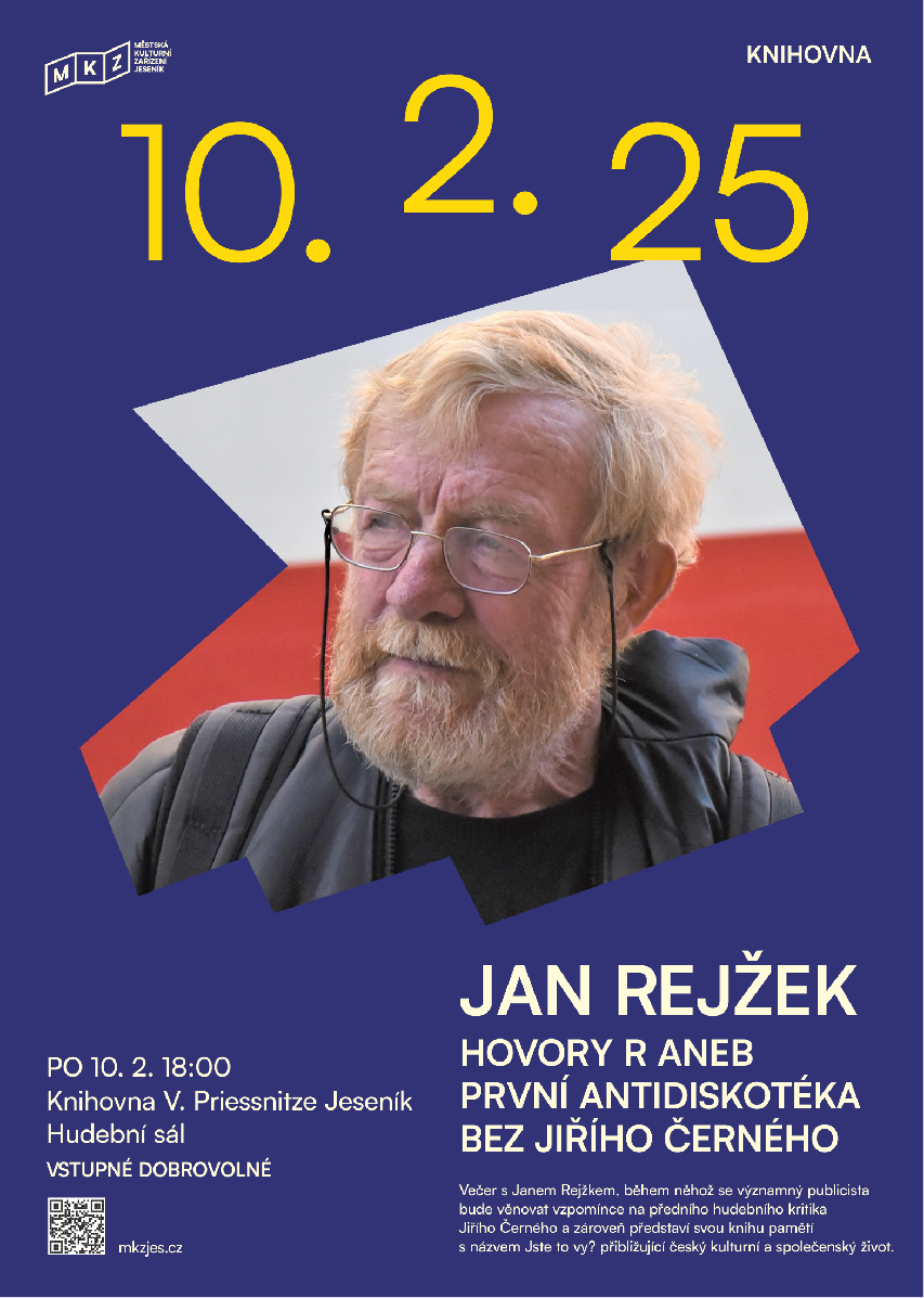 JAN REJŽEK: HOVORY R ANEB PRVNÍ ANTIDISKOTÉKA BEZ JIŘÍHO ČERNÉHO